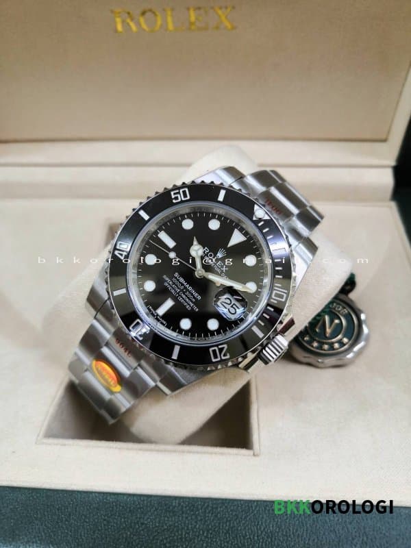 Rolex Submariner Date Ghiera Nera Super Clone 116610LN - immagine 2
