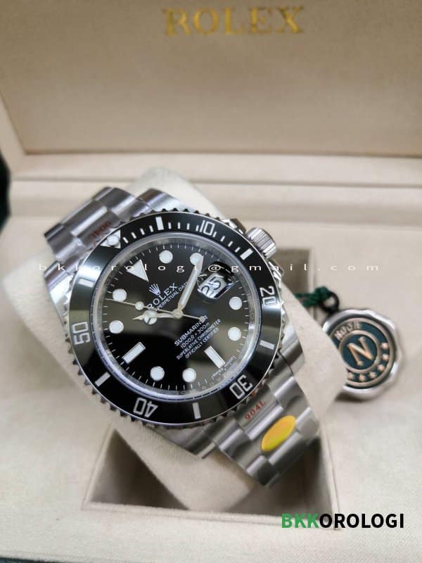 Rolex Submariner Date Ghiera Nera Super Clone 116610LN - immagine 3