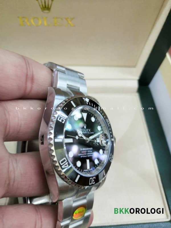 Rolex Submariner Date Ghiera Nera Super Clone 116610LN - immagine 8