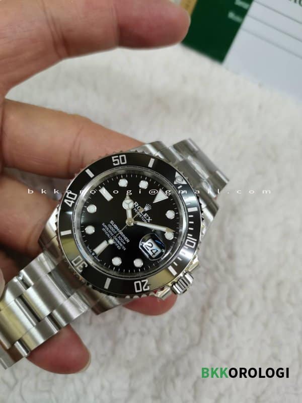 Rolex Submariner Date Ghiera Nera 41 mm Super Clone 126610LN - immagine 3