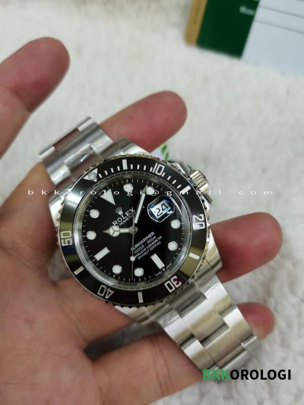 Rolex Submariner Date Ghiera Nera 41 mm Super Clone 126610LN - immagine 4
