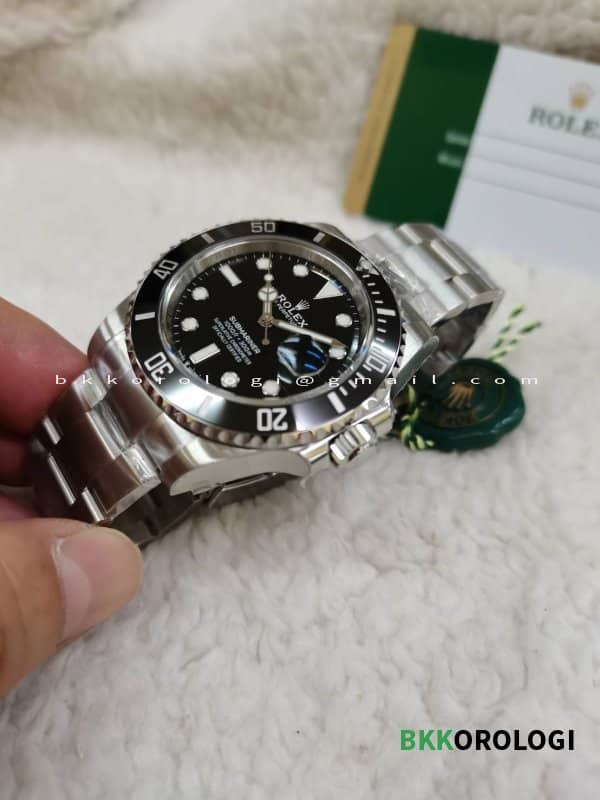 Rolex Submariner Date Ghiera Nera 41 mm Super Clone 126610LN - immagine 6