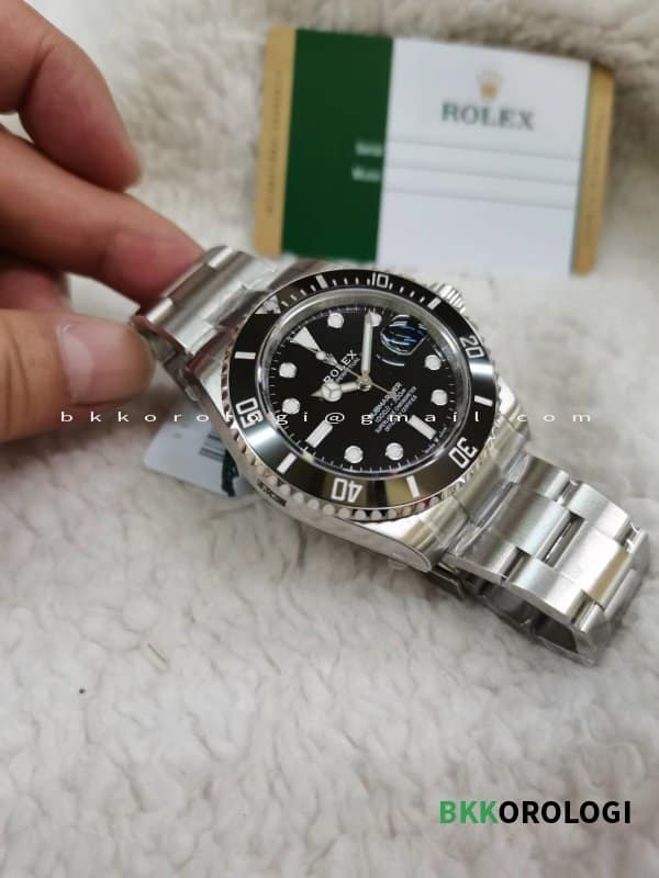 Rolex Submariner Date Ghiera Nera 41 mm Super Clone 126610LN - immagine 7